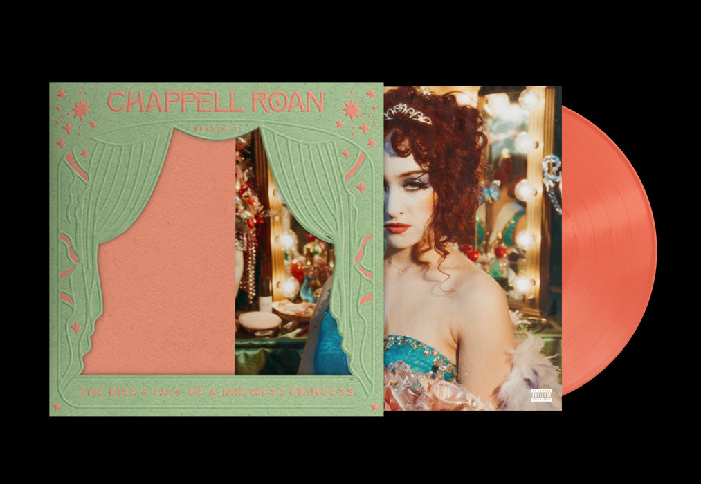 Chappell Roan - The Rise and Fall of a Midwest Princess Anniversary Edition 2x "My Kink Is Coral" Vinyl LP + Sticker