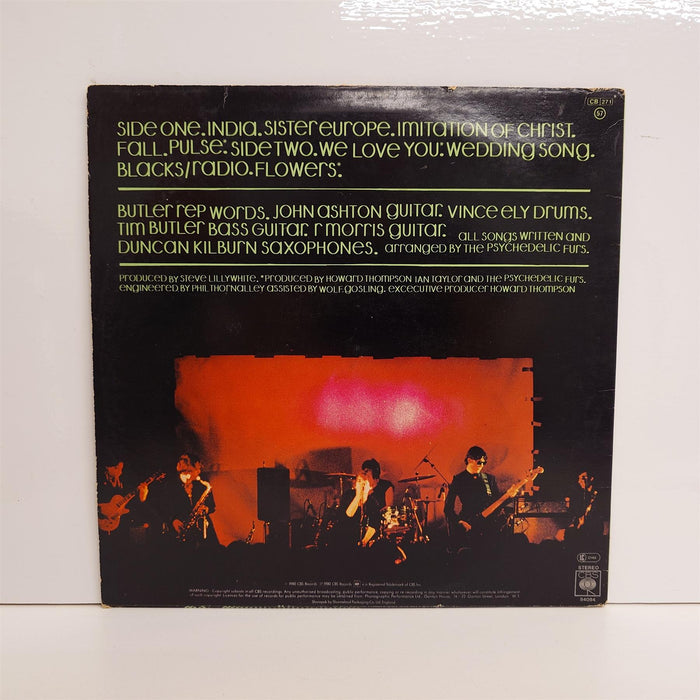 The Psychedelic Furs - The Psychedelic Furs Vinyl LP