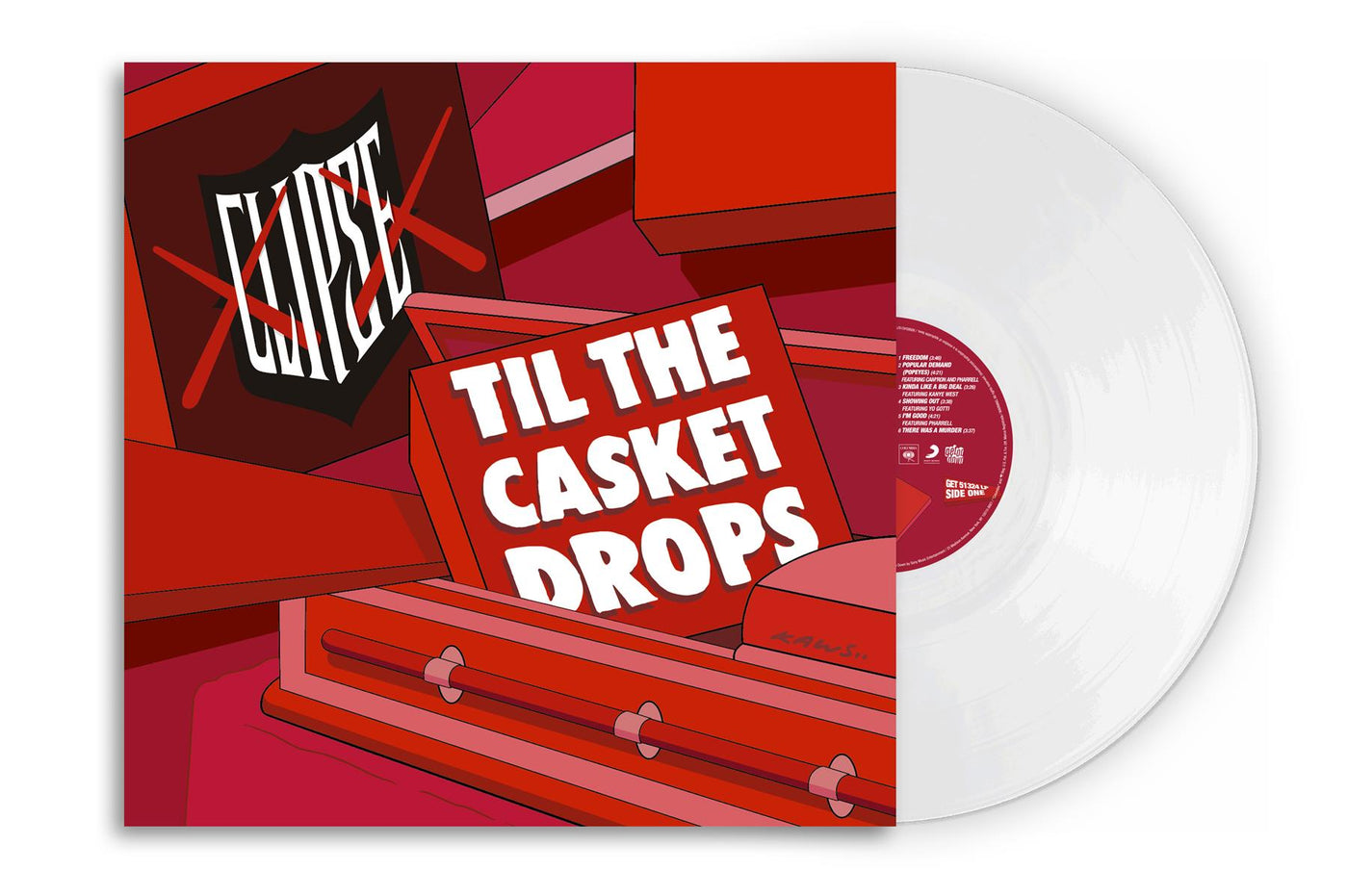 Clipse - Til The Casket Drops White Vinyl LP Reissue