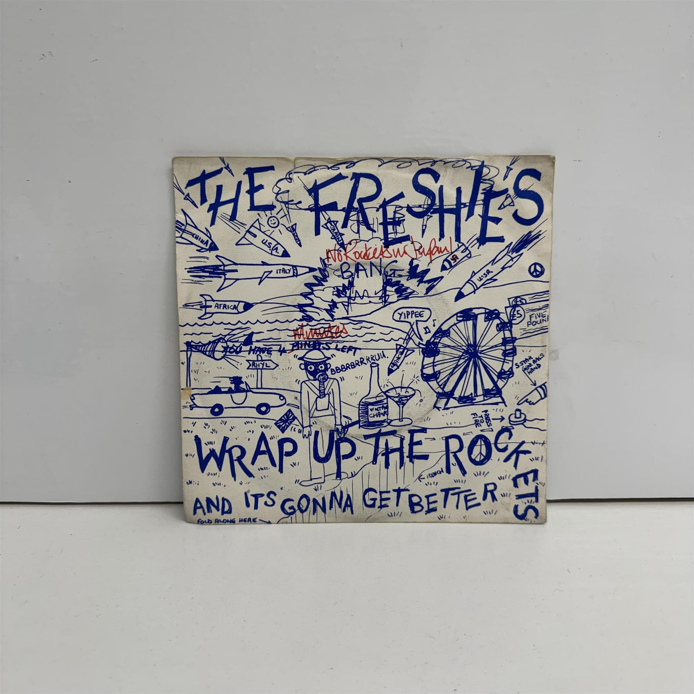 The Freshies - Wrap Up The Rockets 7" Vinyl Single