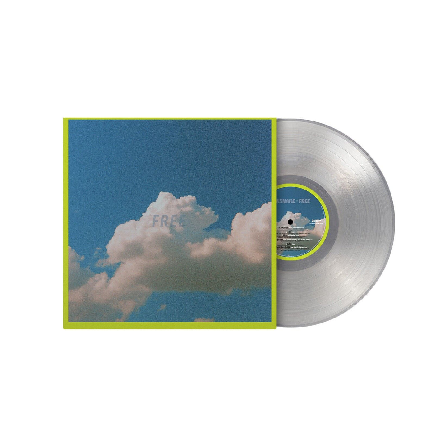Tensnake - Free Limited Edition 180G Ultra Clear LP Reissue