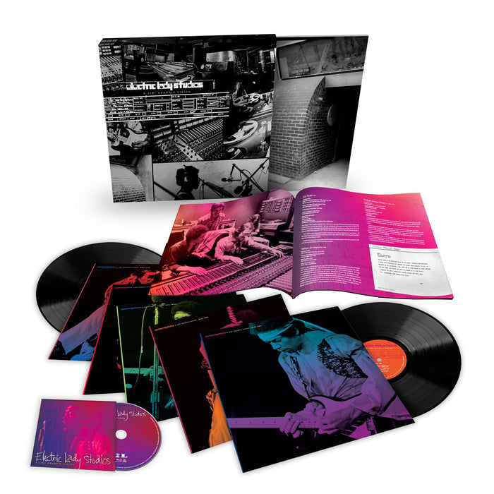 Jimi Hendrix - Electric Lady Studios: A Jimi Hendrix Vision 5x Vinyl LP + Blu-Ray Box Set