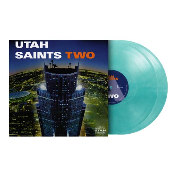 Utah Saints - Two Limited Edition 2x 180G Clear & Turquoise Vinyl LP Reissue
