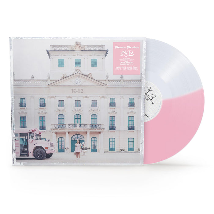 Melanie Martinez - K-12 Half Baby Pink & Half Milky Clear Vinyl LP