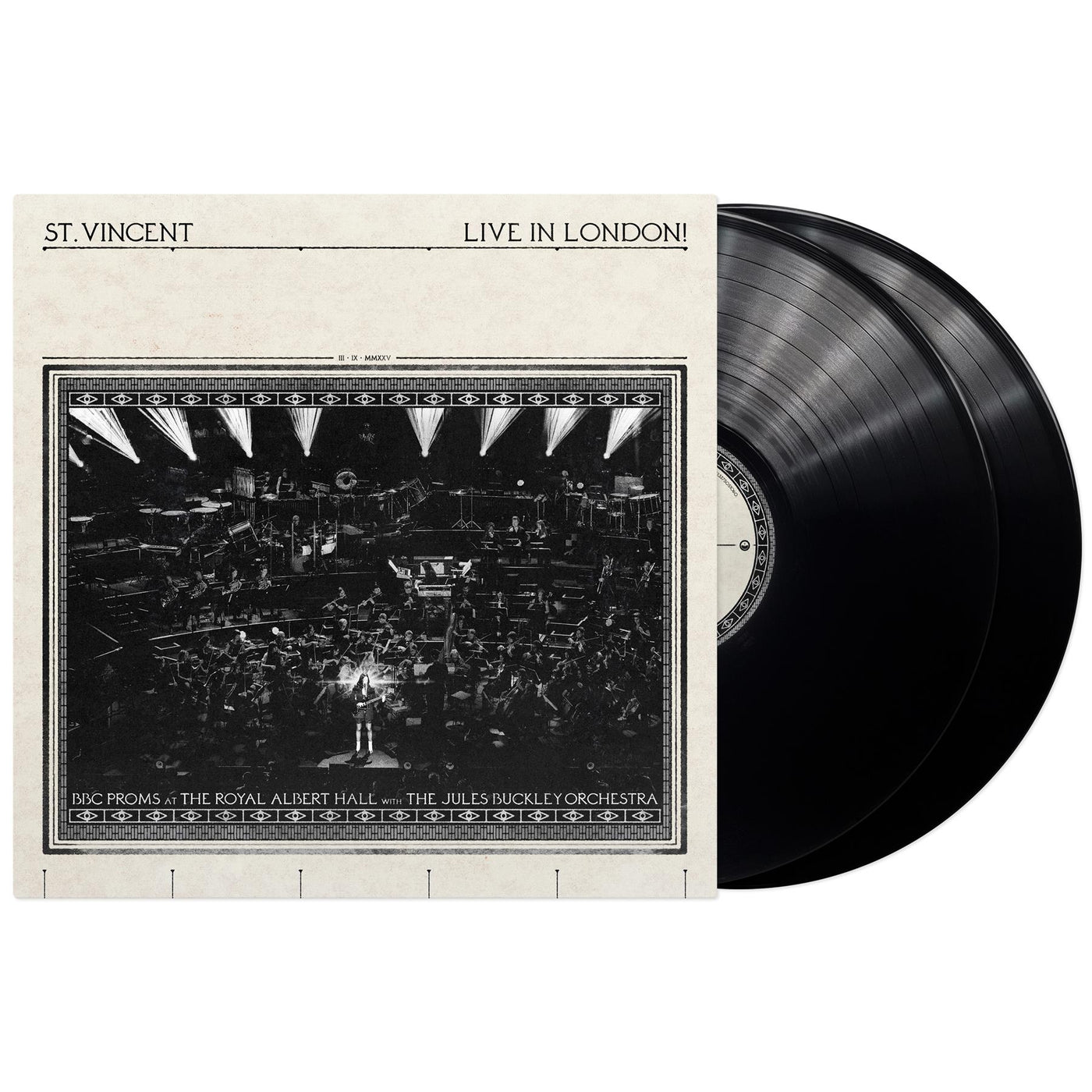 St. Vincent & Jules Buckley - LIVE IN LONDON! (BBC Proms at the Royal Albert Hall) 2x Vinyl LP