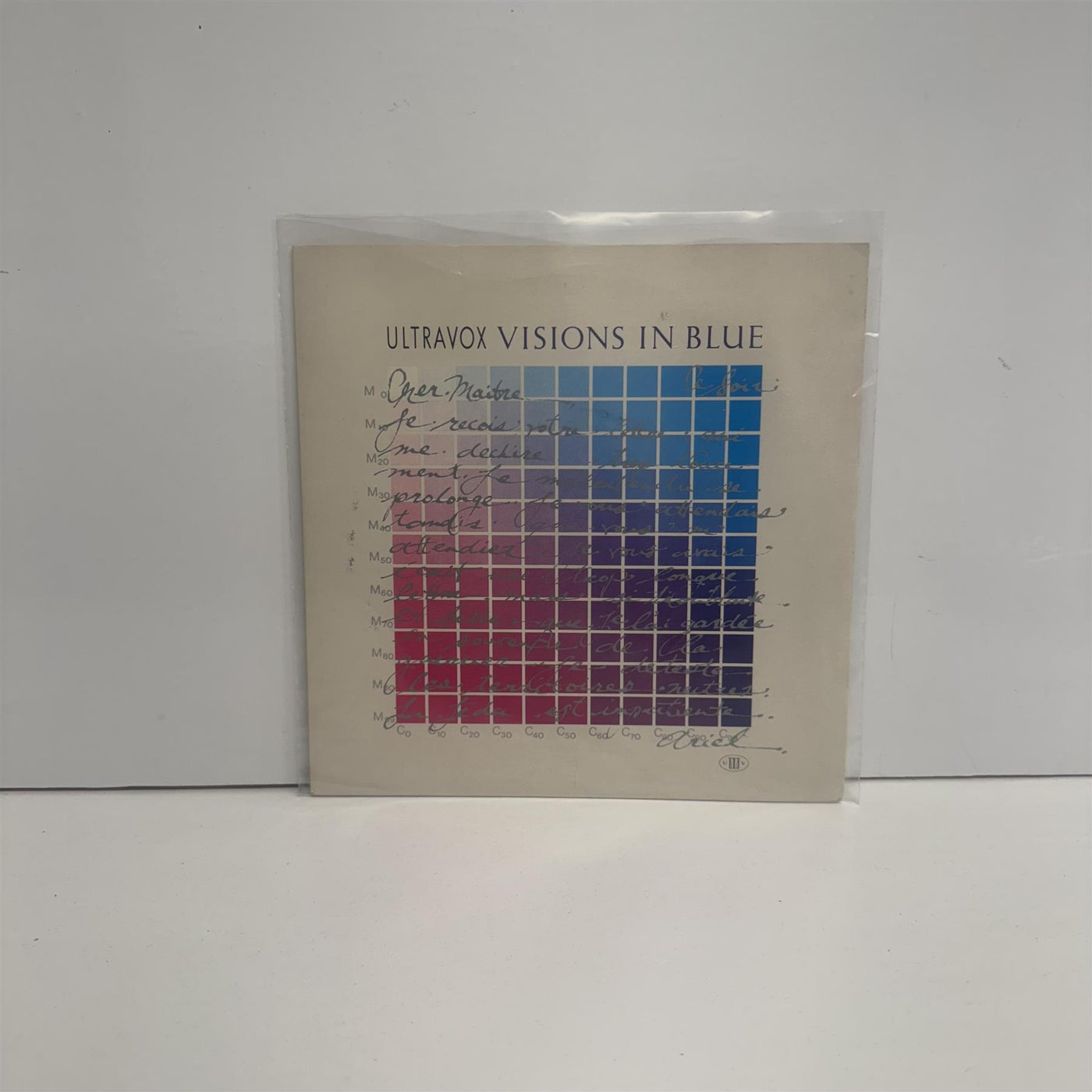 Ultravox - Visions In Blue 7" Vinyl Single