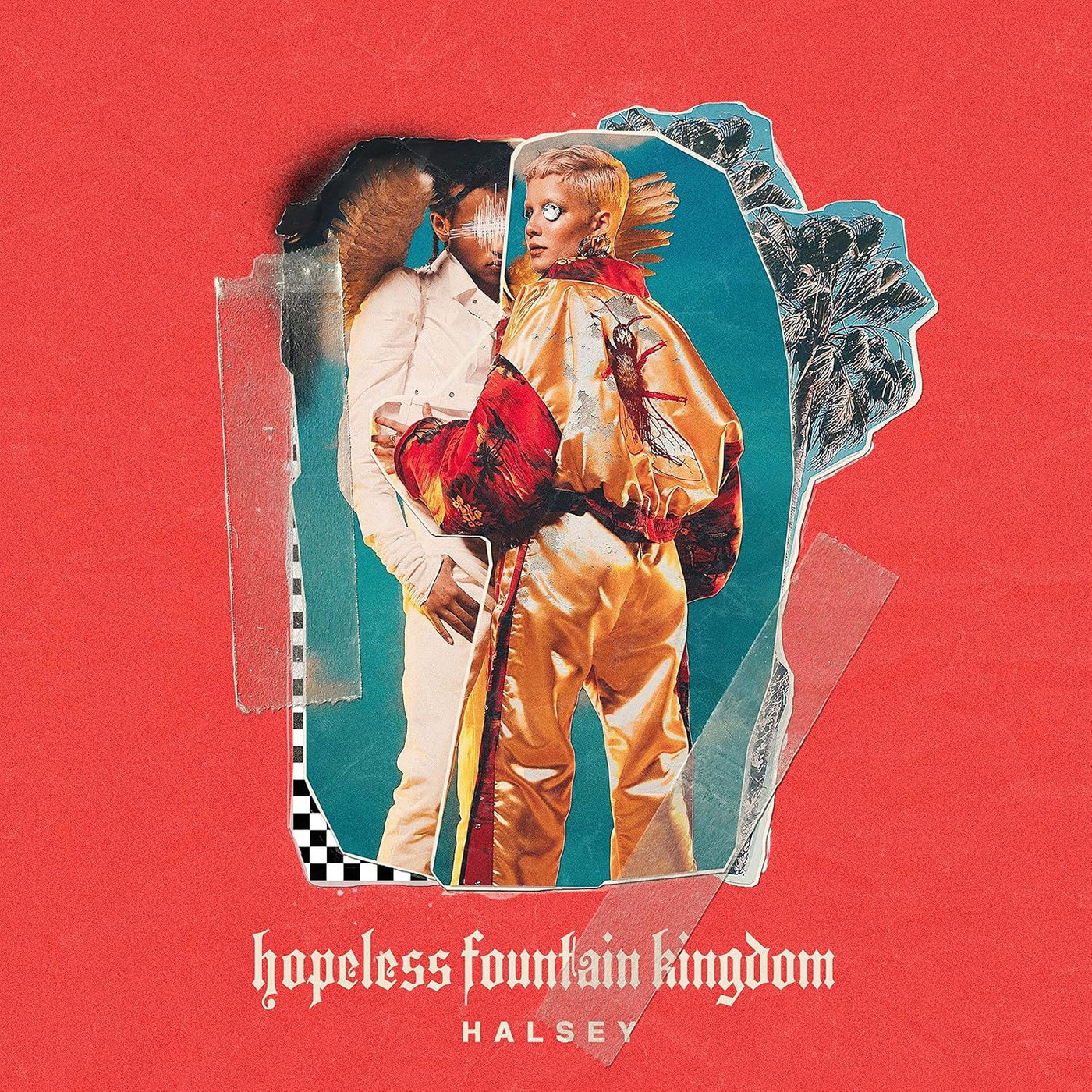 Halsey - Hopeless Fountain Kingdom Clear & Teal Vinyl LP