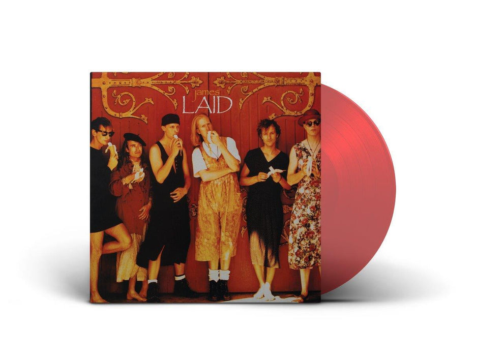 James - Laid 2x Transparent Red Vinyl LP