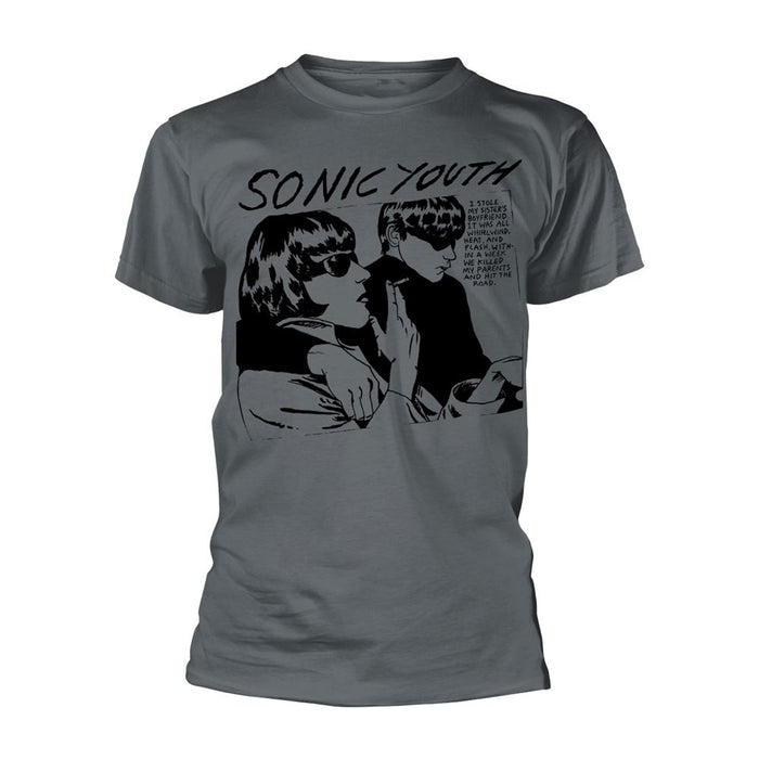 Sonic Youth - Goo Album Cover (Charcoal) T-Shirt