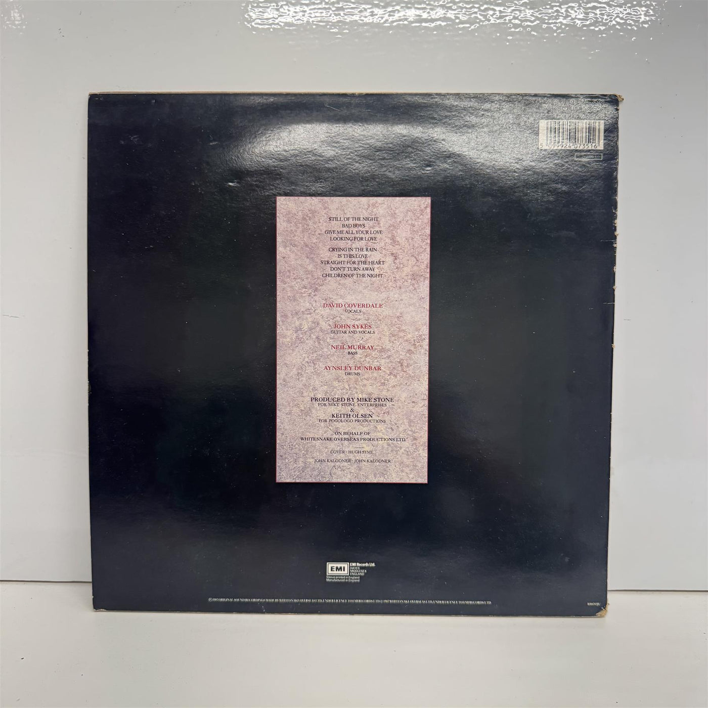 Whitesnake - 1987 Vinyl LP