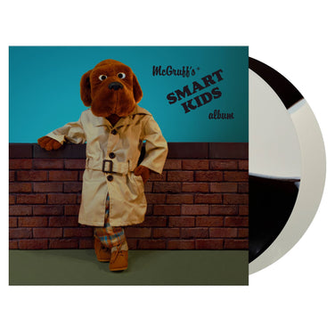McGruff’s Smart Kids - Mike Hawes 2x Bone & Brown Split Vinyl LP A/B With Die-cut Bite Mark