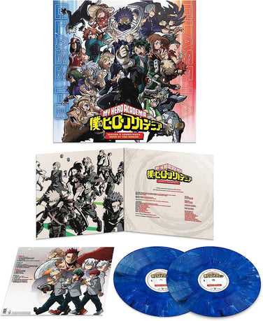My Hero Academia: Season 5 OST - Yuki Hayashi 2x Blue Marbled Vinyl LP