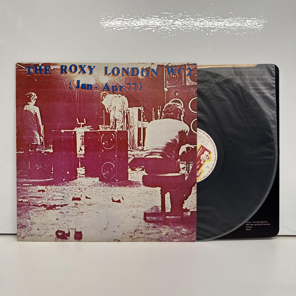 The Roxy London WC2 (Jan - Apr 77) - V/A Vinyl LP