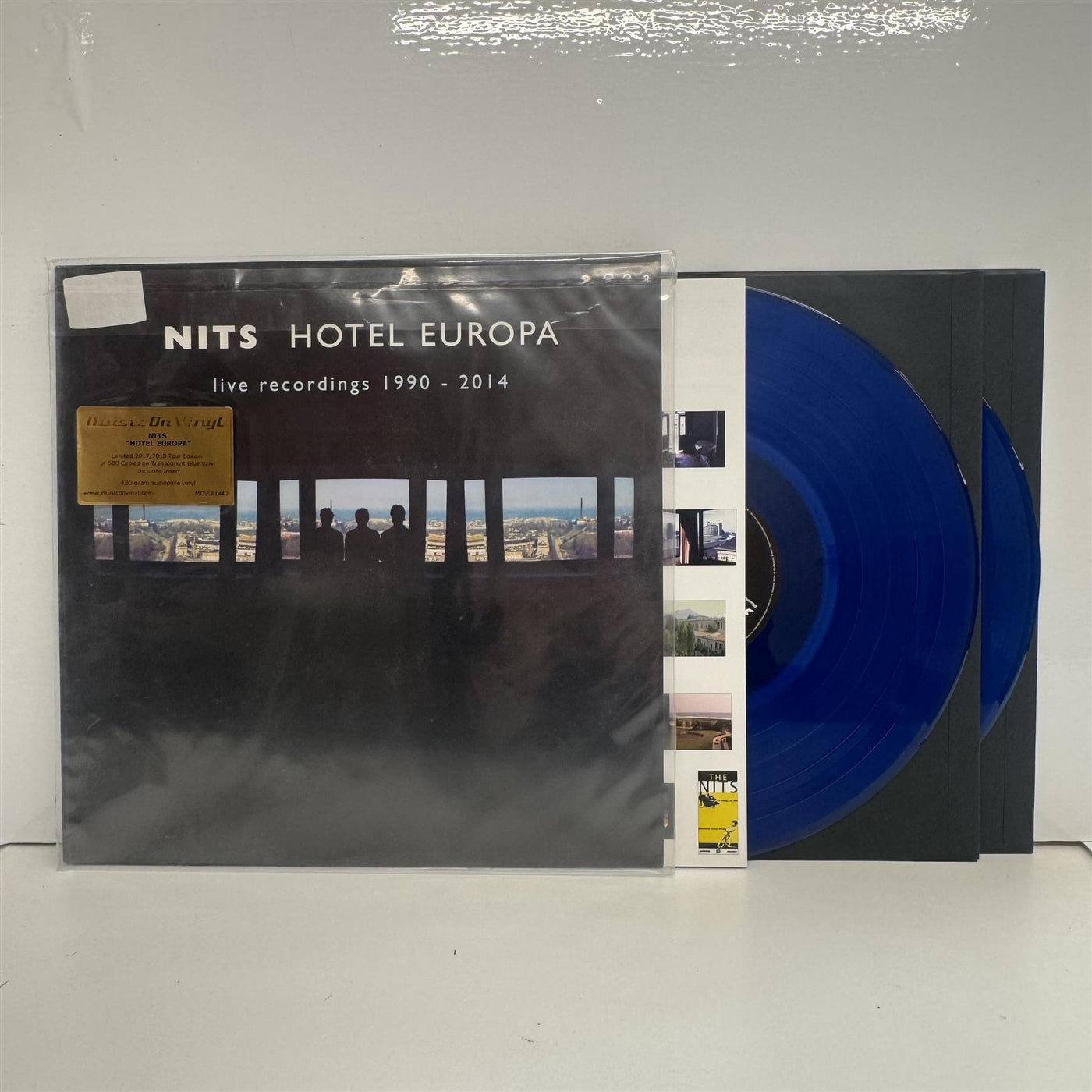 Nits - Hotel Europa (Live Recordings 1990 - 2014) Limited Edition Transparent Blue Vinyl LP