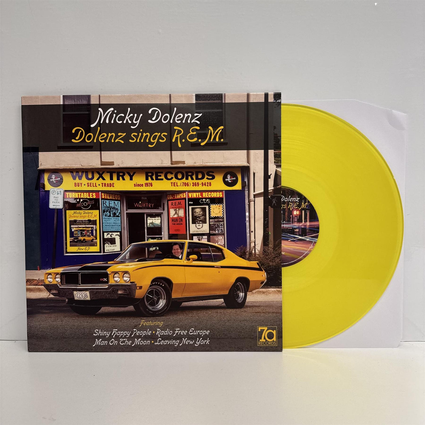 Micky Dolenz - Dolenz Sings R.E.M. 12" Yellow Vinyl EP