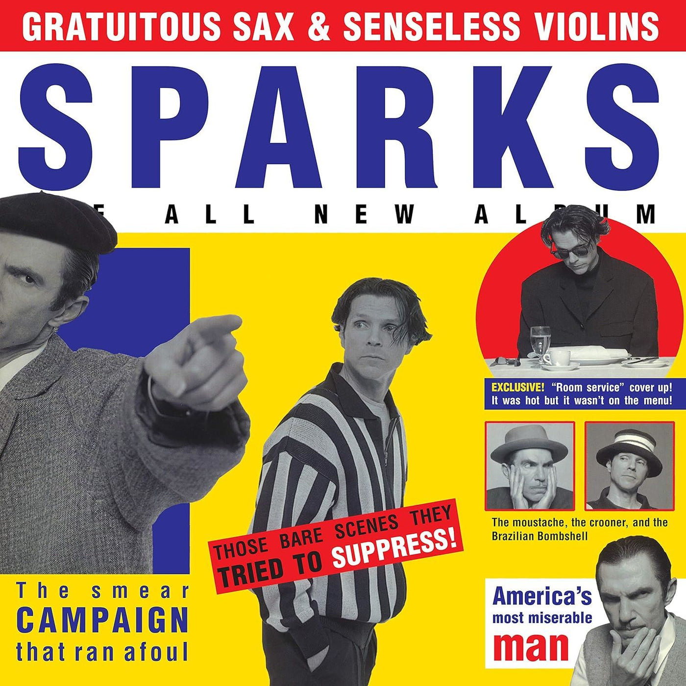 Sparks - Gratuitous Sax & Senseless Violins Vinyl LP Reissue