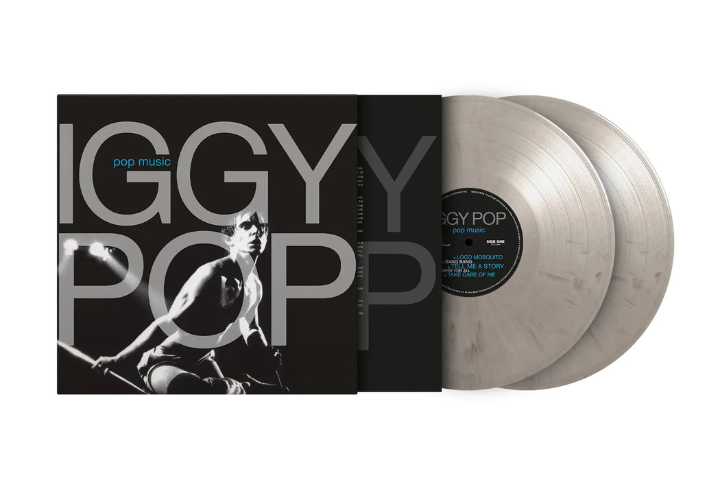 Iggy Pop - Pop Music Limited Edition 2x 180G Ash Grey Vinyl LP Reissue