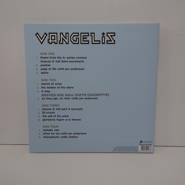 Vangelis - Gift... Limited Edition 2x 180G Silver Vinyl LP Reissue