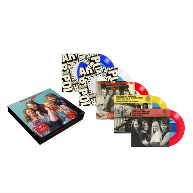 ABBA - Ring Ring (50th Anniversary) 5x 7" Coloured Vinyl Single Box Set