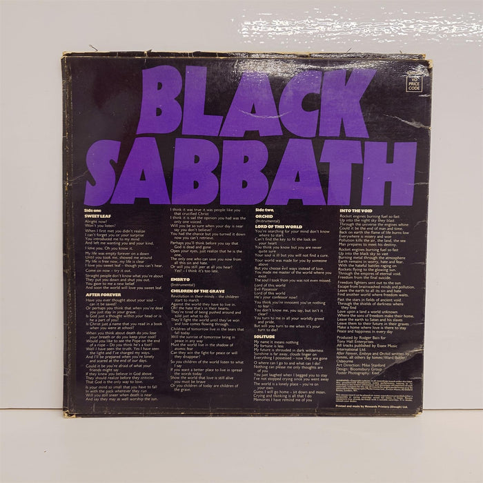 Black Sabbath - Master Of Reality Vinyl LP