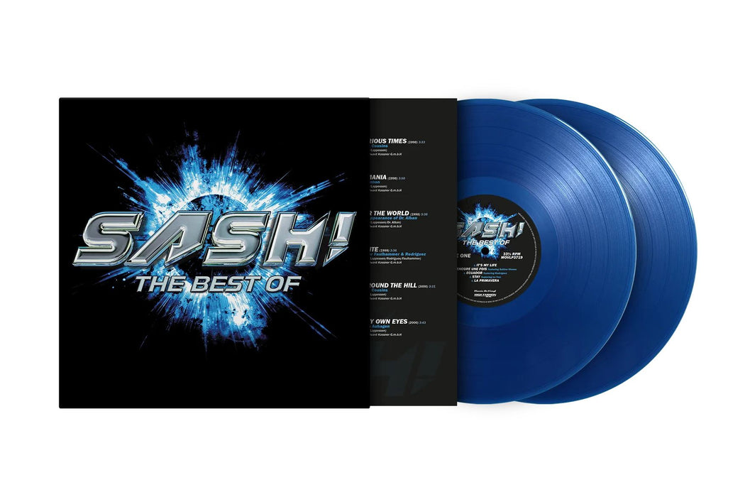 Sash - Best Of Limited Edition 2x 180G Translucent Blue Vinyl LP