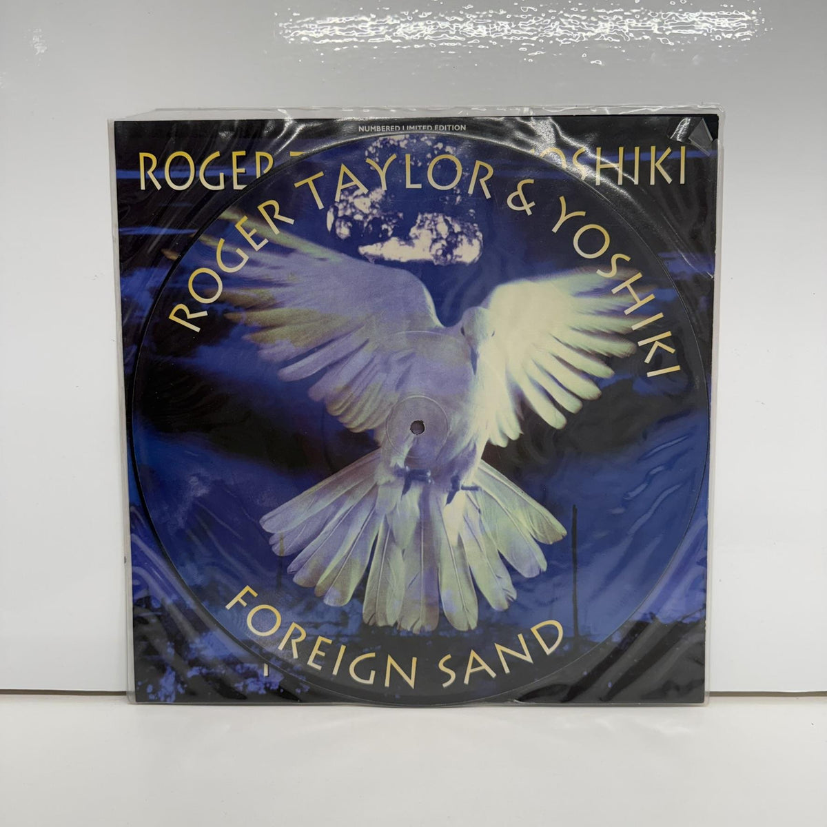 Roger Taylor & Yoshiki - Foreign Sand Limited Edition 12" Vinyl Single Numbered