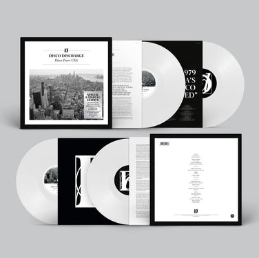 Disco Discharge: Disco Fever USA - V/A 2x White Vinyl LP