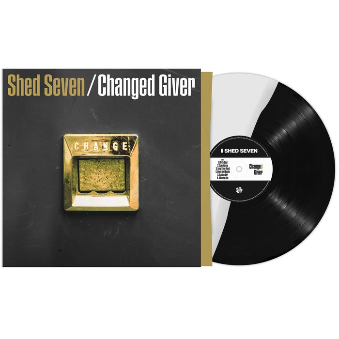 Shed Seven - Changed Giver RSD 2024 Half White & Half Black Vinyl LP