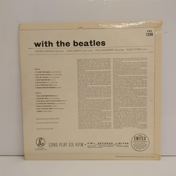 The Beatles - With The Beatles Mono Vinyl LP