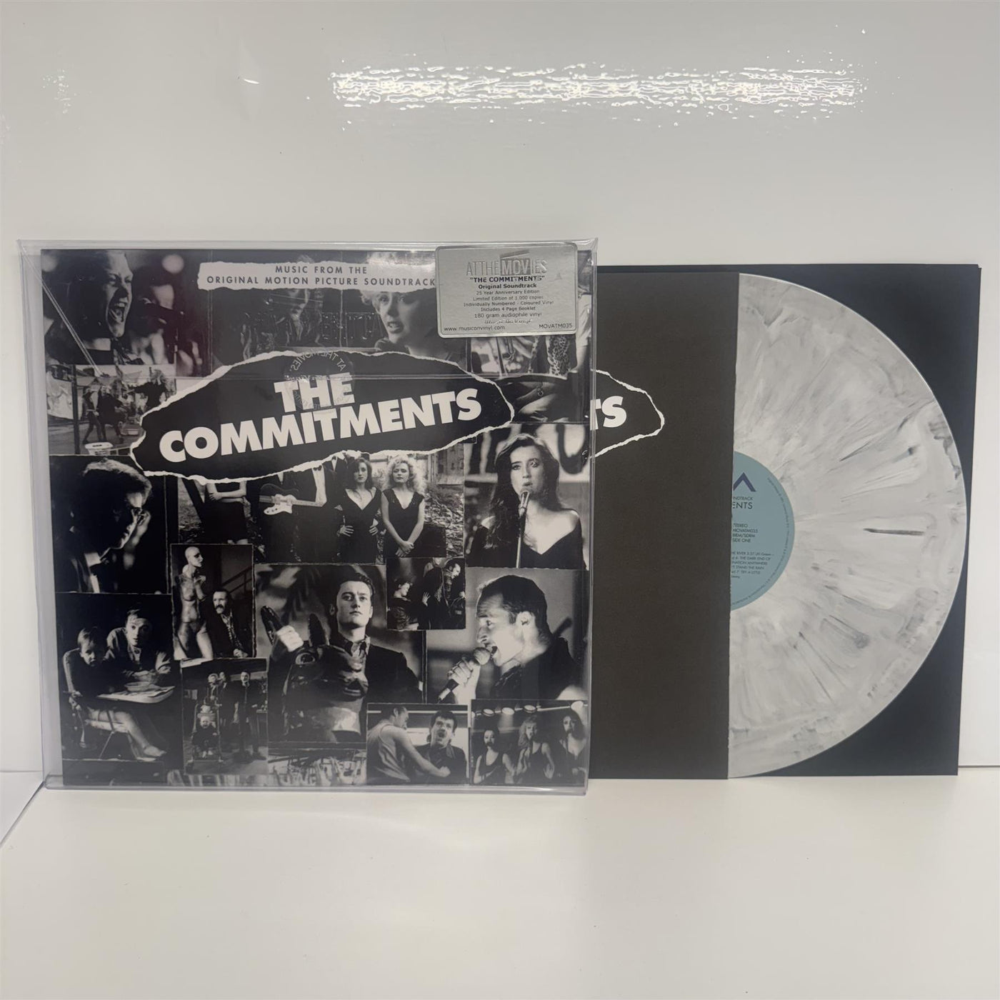 The Commitments - The Commitments (Original Motion Picture Soundtrack) Limited Edition White & Black Vinyl LP