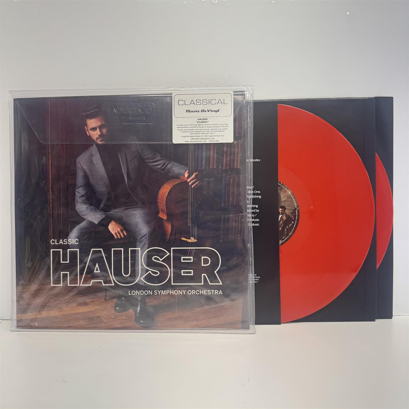 Hauser, London Symphony Orchestra - Classic Limited Edition 2x Red Vinyl LP