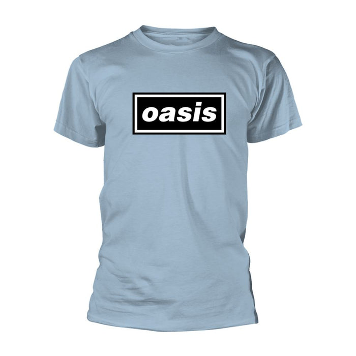 Oasis - Decca Logo (Light Blue) T-Shirt