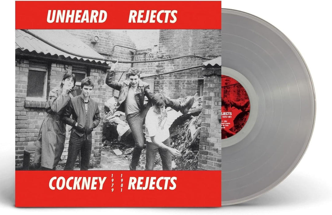 Cockney Rejects - Unheard Rejects 1979-1981 Clear Vinyl LP Reissue
