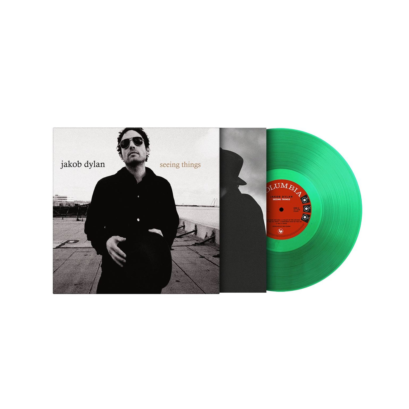 Jakob Dylan - Seeing Things Limited Edition 180G Translucent Green Vinyl LP Reissue