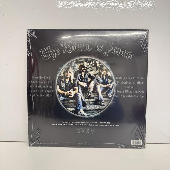 Motörhead - The Wörld Is Yours Limited White Vinyl LP Reissue