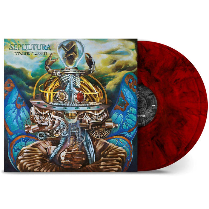 Sepultura - Machine Messiah 40th Anniversary Edition 2x 180G Ruby Red Marbled Vinyl LP