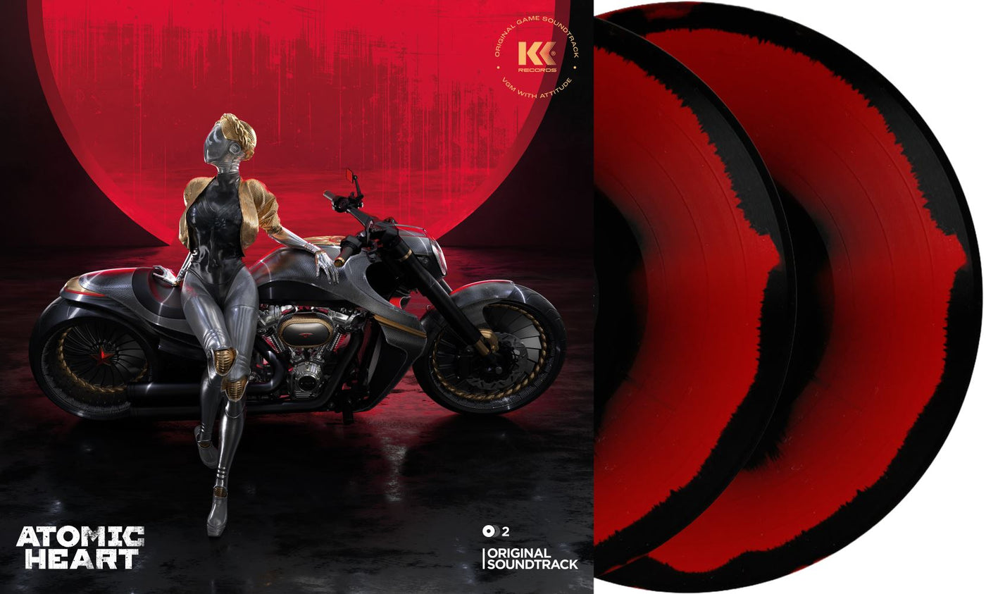 Atomic Heart (Original Game Soundtrack) - V/A 2x Corona Red & Black Vinyl LP