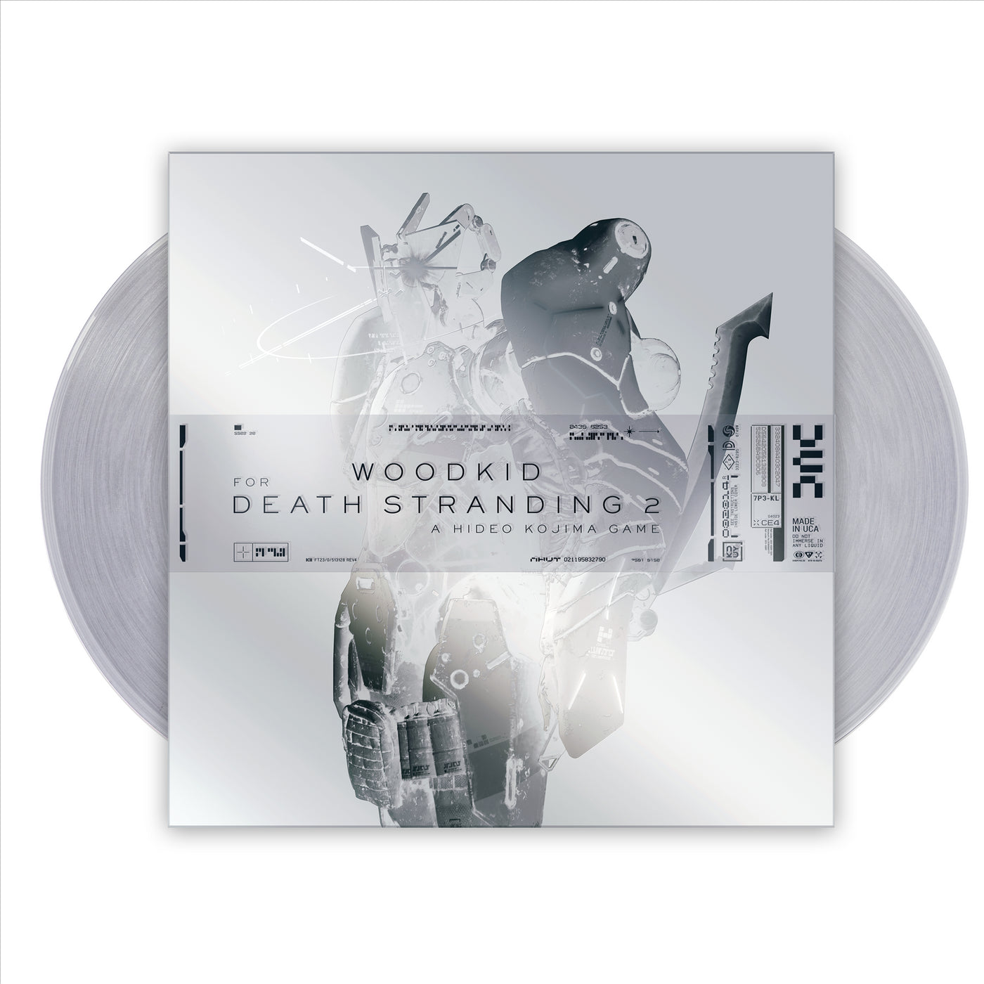 Death Stranding 2: On the Beach - WOODKID 2x Clear Vinyl LP