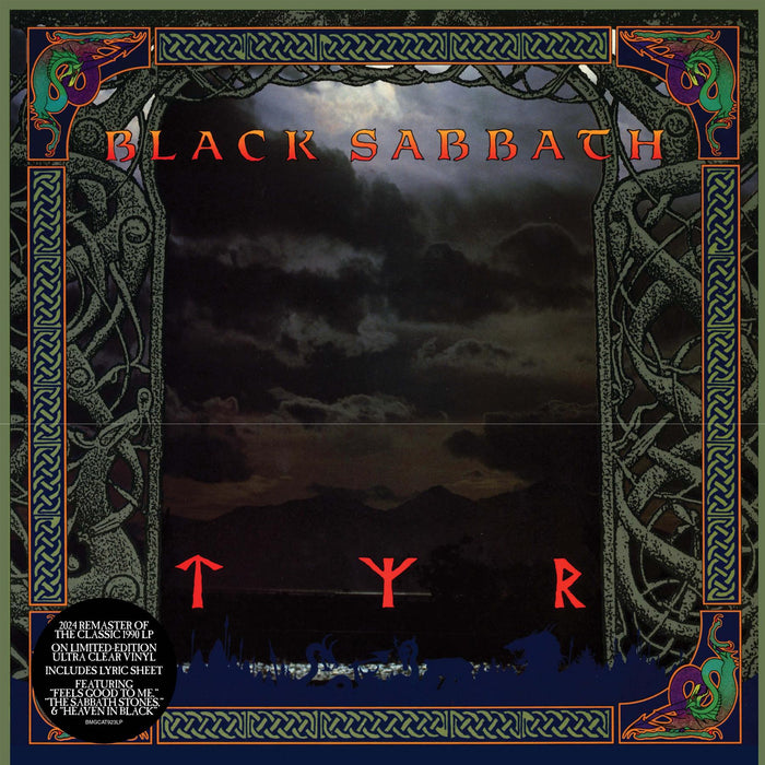 Black Sabbath - Tyr Ultra Clear Vinyl LP Remastered