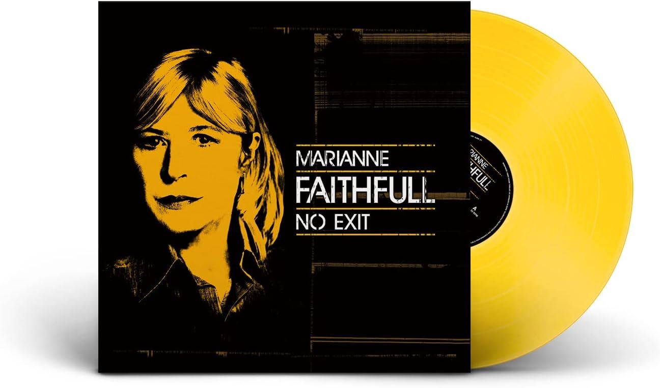 Marianne Faithfull - No Exit Limited Sun-Yellow Vinyl LP Reissue