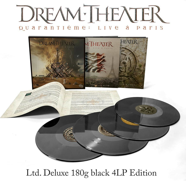 Dream Theater - Quarantième: Live à Paris 4x 180G Vinyl LP Box Set
