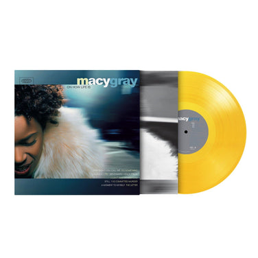 Macy Gray - On How Life Is Limited Edition 180G Translucent Yellow Vinyl LP Reissue