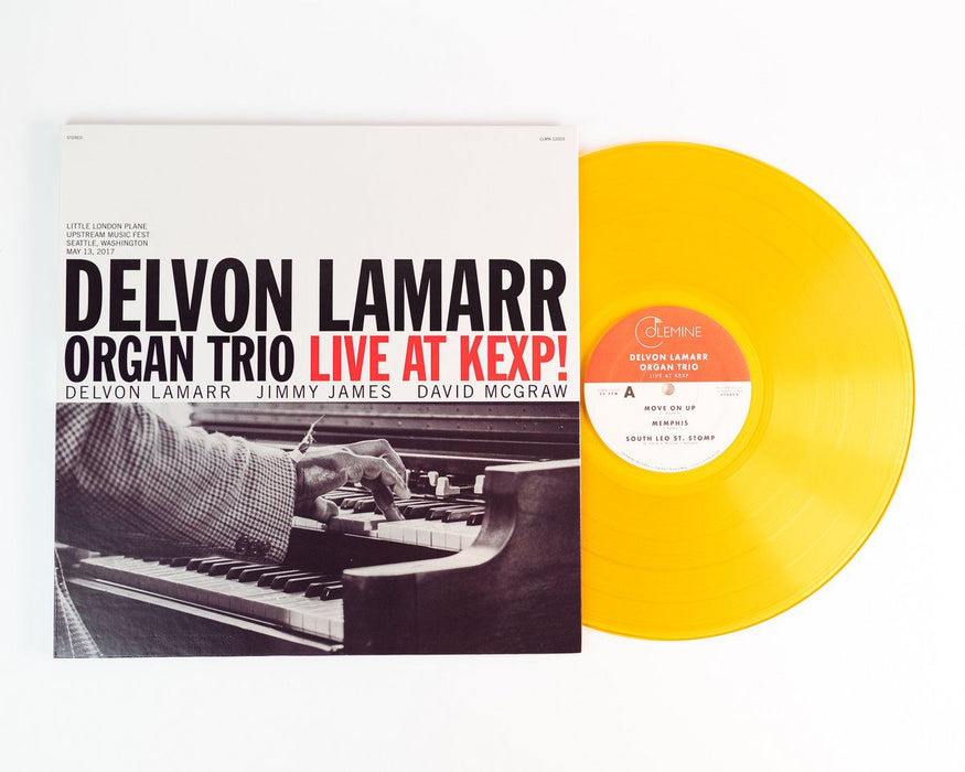 Delvon Lamarr Organ Trio - Live At KEXP! Transparent Orange Vinyl LP Reissue