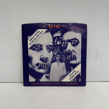 UFO - Only You Can Rock Me / Cherry / Rock Bottom 7" Red Vinyl Single