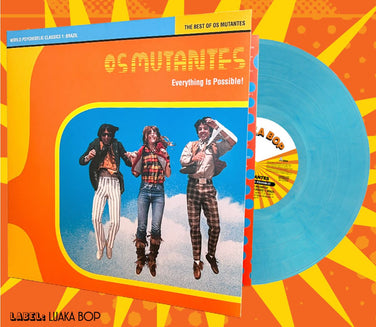 Os Mutantes - Everything Is Possible! - The Best Of Os Mutantes  Crystal Blue Vinyl Reissue