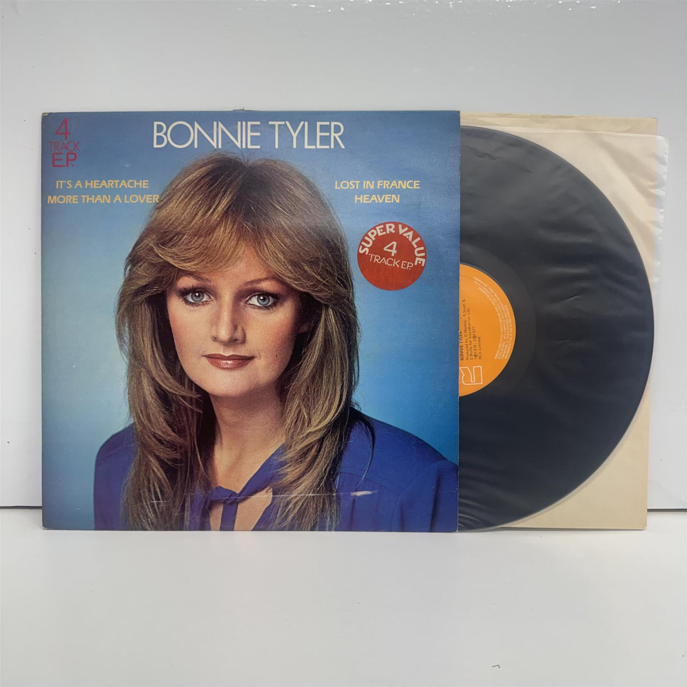Bonnie Tyler - It's A Heartache 12" Vinyl EP