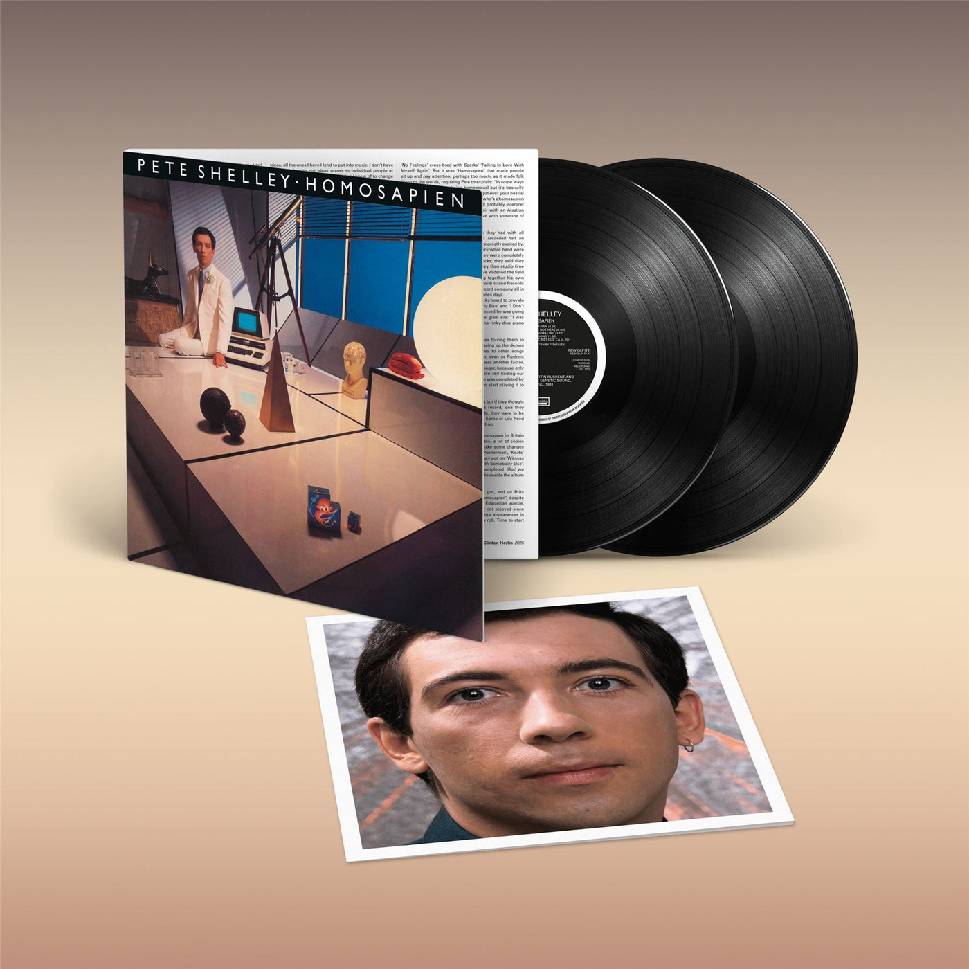 Pete Shelley - Homosapien 2x Vinyl LP Reissue