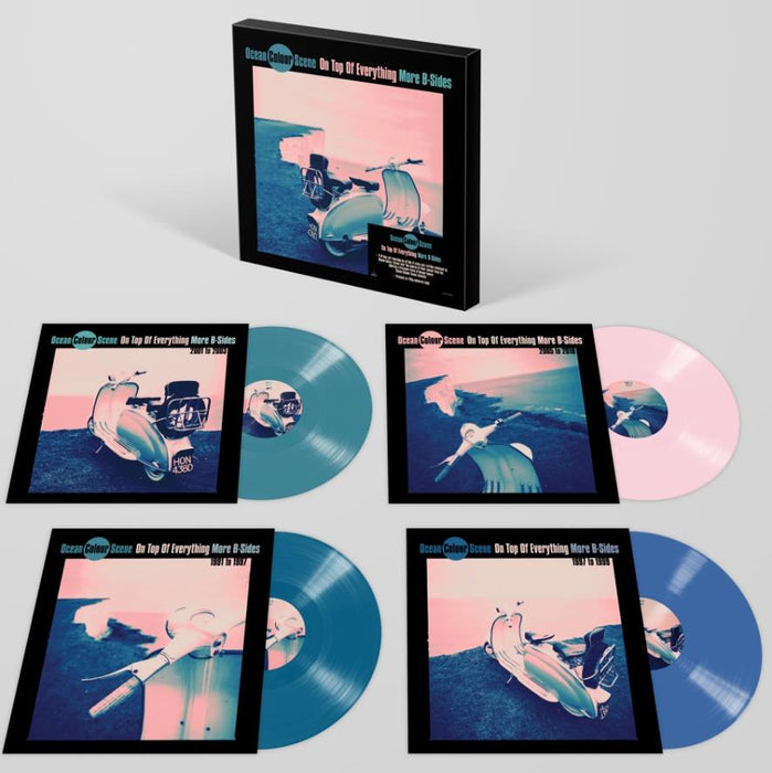 Ocean Colour Scene - On Top Of Everything - More B Side 4x Colour Vinyl LP Box Set
