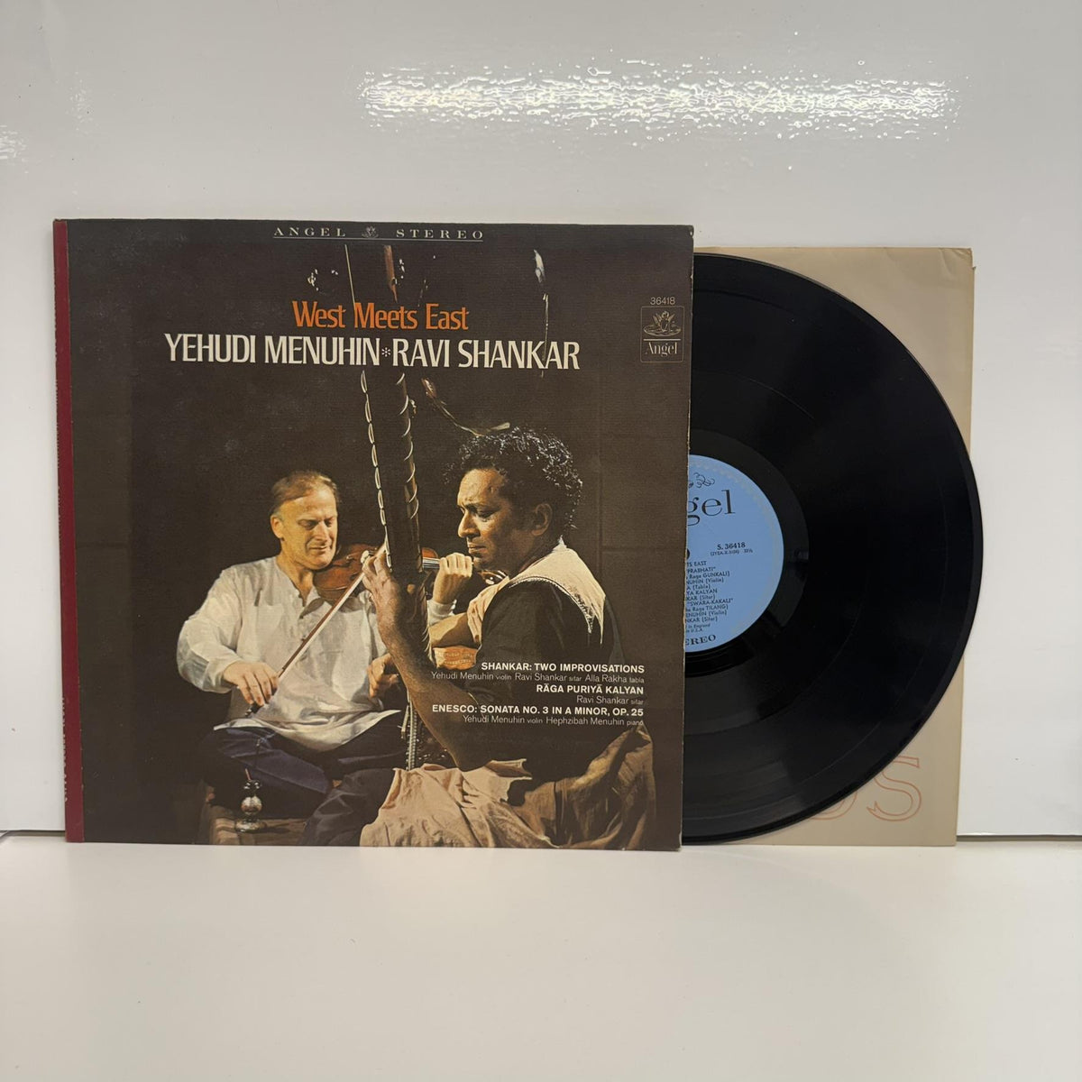 Yehudi Menuhin & Ravi Shankar - West Meets East Vinyl LP