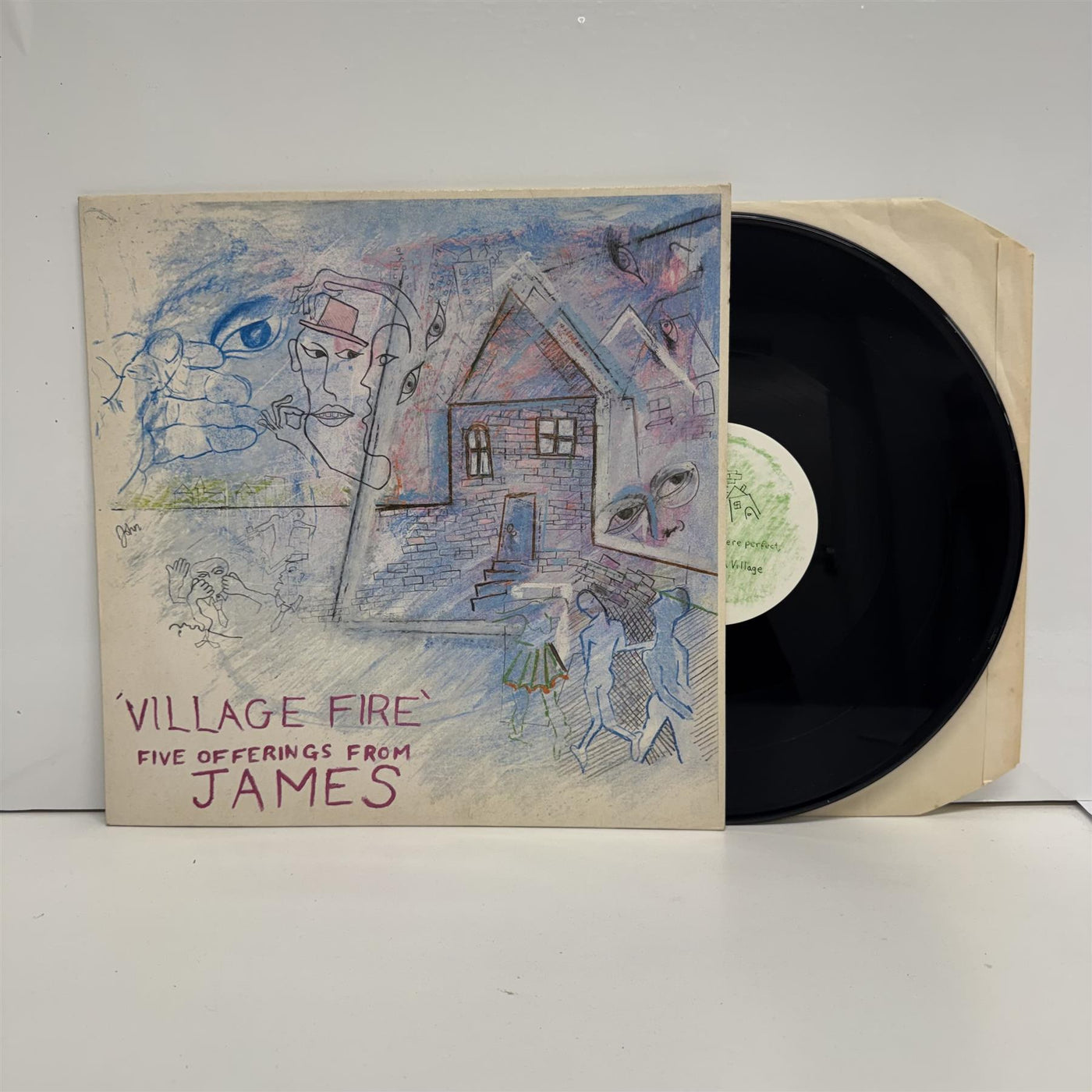 James - Village Fire - Five Offerings From James 12" Vinyl EP